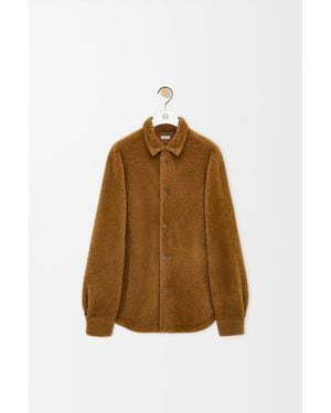 Loewe Sobrecamisa En Lana De Ovejasize Hombre - Neutro