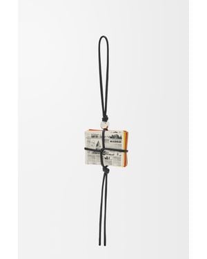 Loewe Newspaper Charm - Multicolour