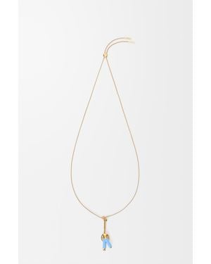 Loewe Standing Acrobat Necklace - White