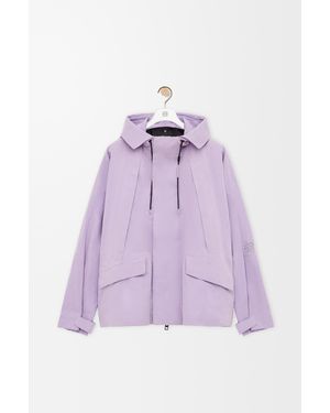 Loewe Short Parka - Purple