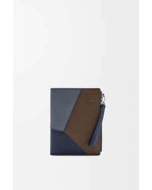 Loewe Puzzle Slim Compact Wallet - White