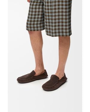 Loewe Rambla Driving Loafer - Black