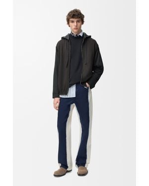 Loewe Zip-Up Hoodie - Blue