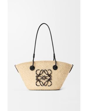 Loewe Small Anagram Basket Bag - Natural