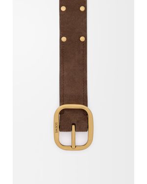 Loewe Rounded Soft Belt - Red