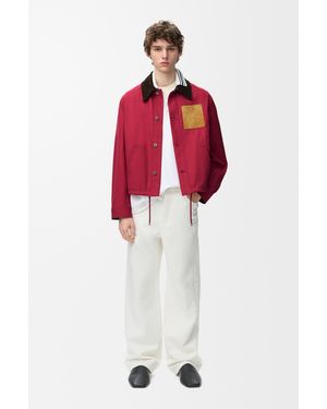 Loewe Workwear Jacket - Red