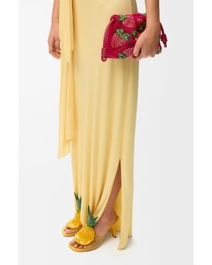 Loewe Mini Flamenco Purse - Yellow
