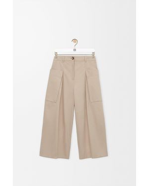 Loewe Cropped Trousers - White