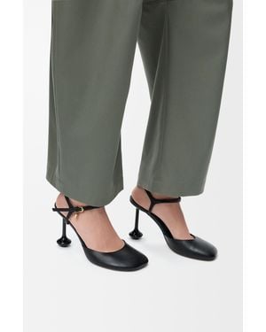 Loewe Toy Ankle Strap Pump - Gray