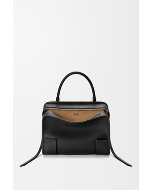 Loewe Bolso Amazona 180 Mediano En Piel De Cuero Suave Mujer - Negro
