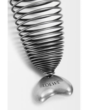 Loewe Oval Fish Charm Mujer - Gray