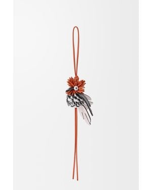 Loewe Hoopoe Bird Charm - White