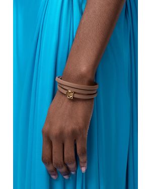 Loewe Anagram Bombé Twist Bracelet - Blue