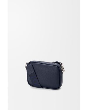 Loewe Small Pebble Messenger Bag - Blue