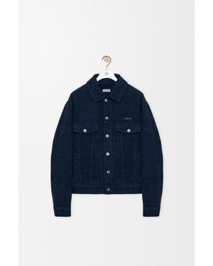 Loewe Chaqueta Trucker En Denimsize Hombre - Azul
