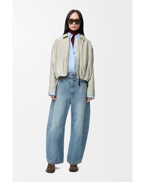 Loewe Draped Jacket - Blue