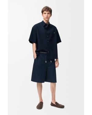 Loewe Short Sleeve Shirt - Blue