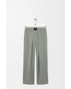 Loewe Elasticated Trousers - White