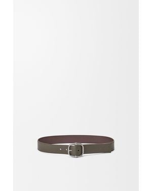 Loewe Reversible Loop Belt - White