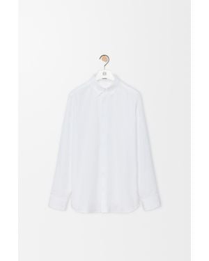 Loewe Camisa En Algodónsize Hombre - Blanco