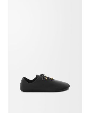 Loewe Pebble Soft Lace-Up - White