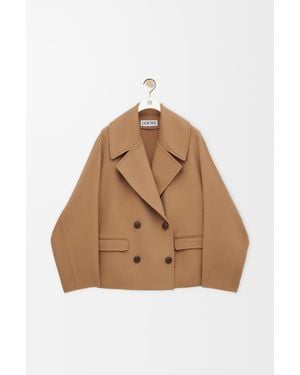 Loewe Short Coat - Natural