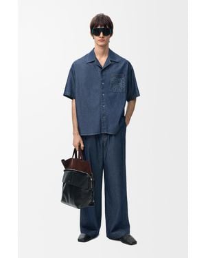 Loewe Drawstring Pants - Blue