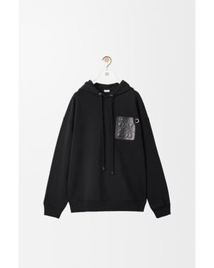 Loewe Relaxed Fit Hoodie - Black