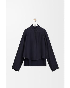 Loewe Cape Shirt - Blue