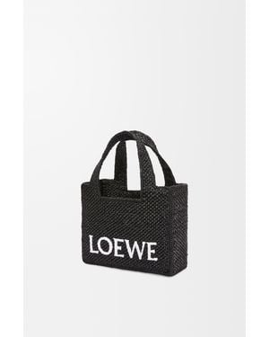 Loewe Mini Sunset Tote - Black