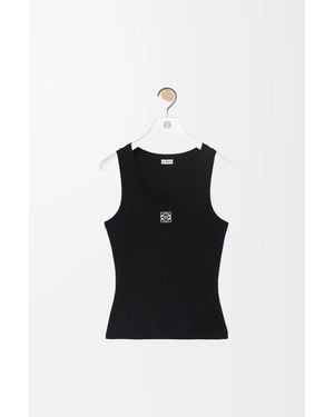 Loewe Anagram Tank Top - Black