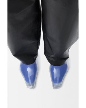 Loewe Emily Aqua Bootie - Black