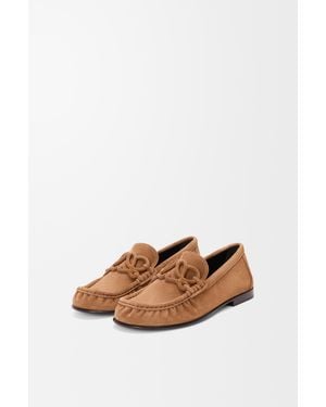 Loewe Double L Loafer - White
