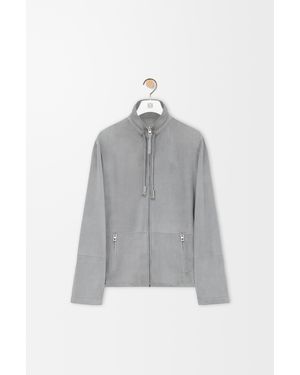Loewe Zip-Up Jacket - Grey