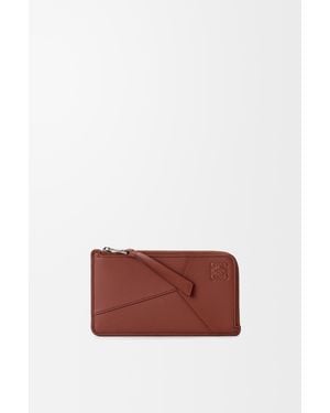 Loewe Puzzle Long Coin Cardholder - White