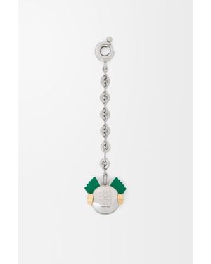 Loewe Knight Cat Keyring For - White