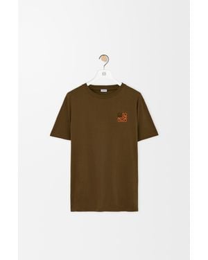 Loewe Regular Fit T-Shirt - Green