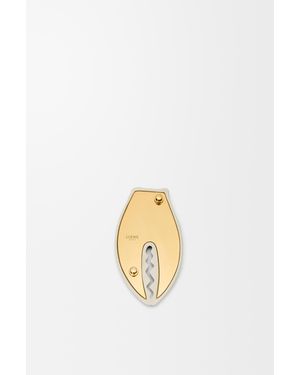 Loewe Large Claw Brooch - Metallic