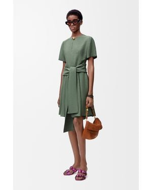 Loewe Pebble Dress - Green