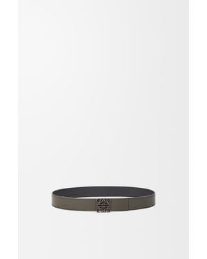 Loewe Reversible Anagram Belt - White