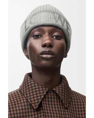 Loewe Luxury Beanie In Wool For - Gray