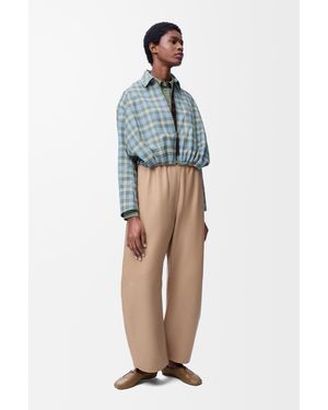 Loewe Draped Jacket - Blue