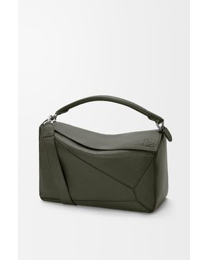 Loewe Large Puzzle Bag - Green
