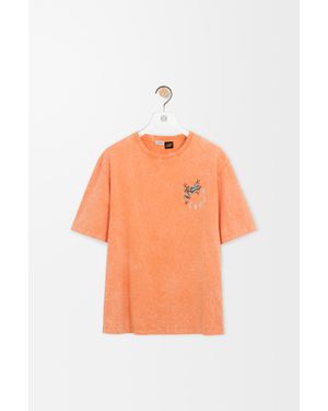 Loewe Loose Fit T-Shirt - Orange