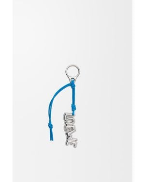 Loewe Charm Con Diseño Inflado Mujer - Azul