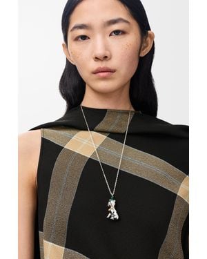 Loewe Dog Necklace - Black