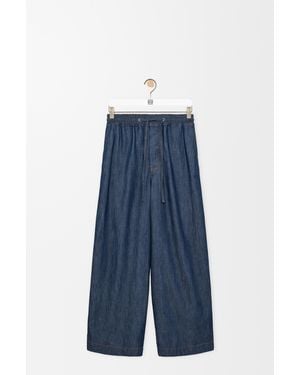 Loewe Drawstring Trousers - Blue