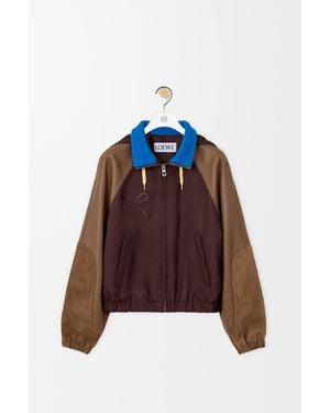 Loewe Bomber Jacket - Brown