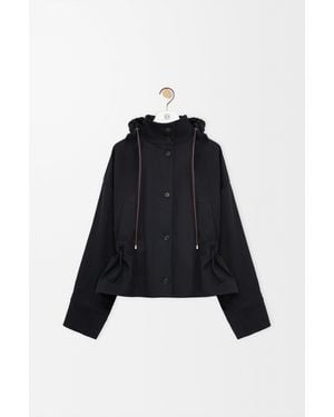 Loewe Hooded Jacket - Black