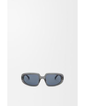Loewe Gafas De Sol Mini Anagram Steps Rectangular Mujer - Azul